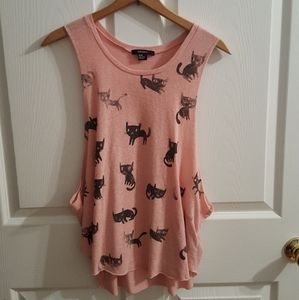 Kitty Muscle Tee